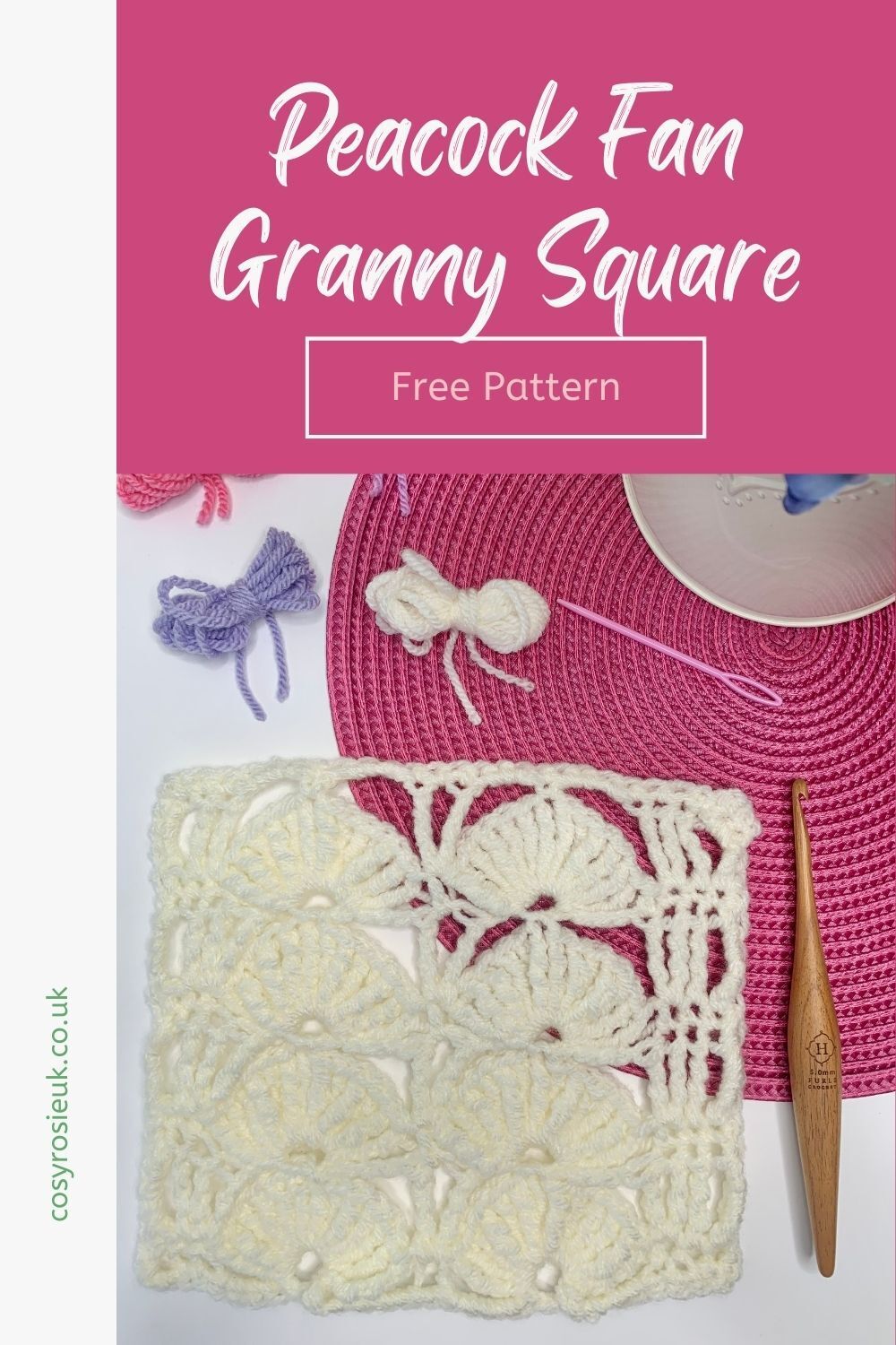 Vintage Granny Square Pattern