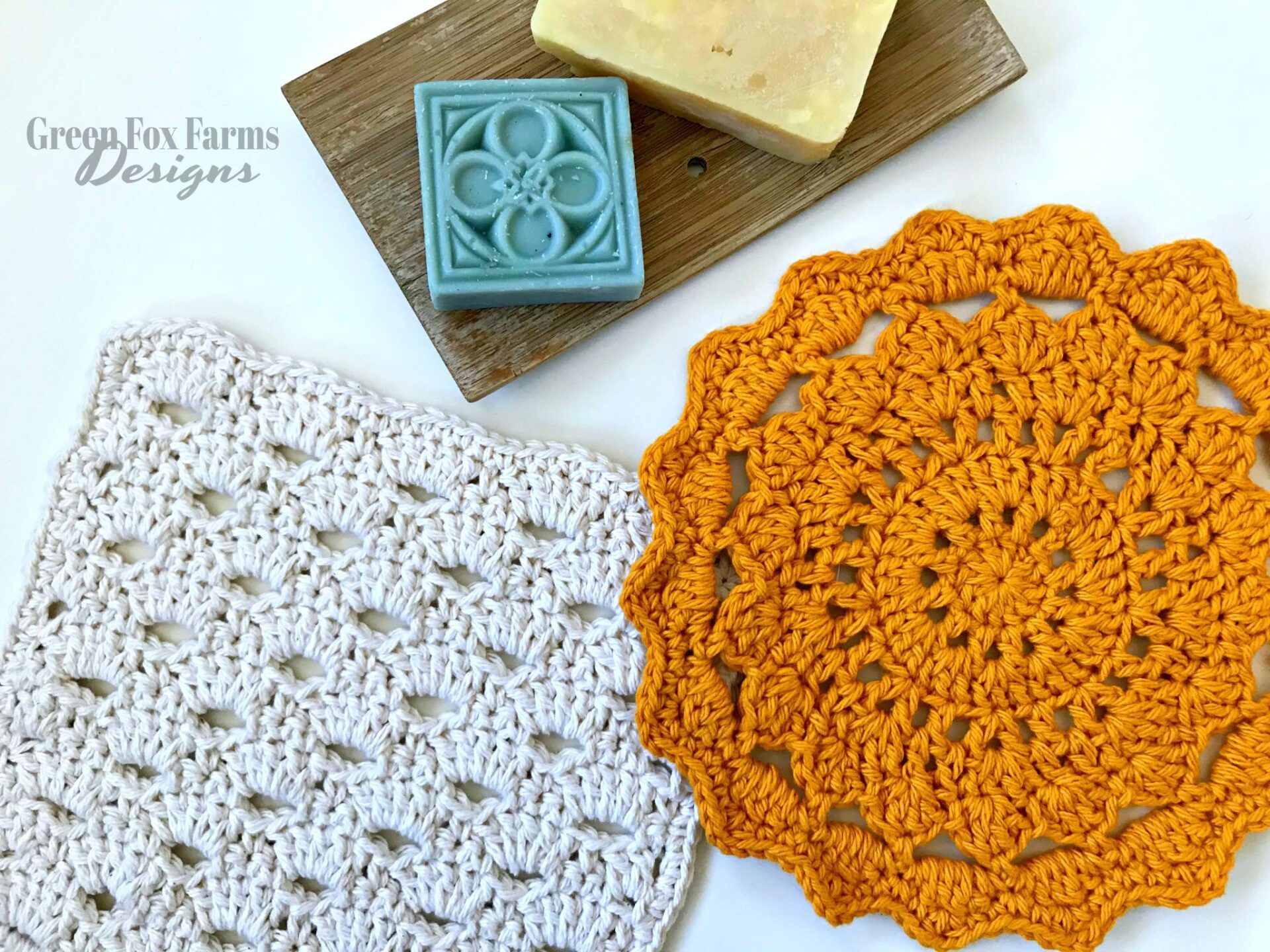 Crochet dish cloth