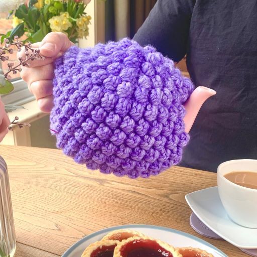 Crochet Pattern Super Chunky Tea Cosy Cotton Vegan Instant Download PDF 