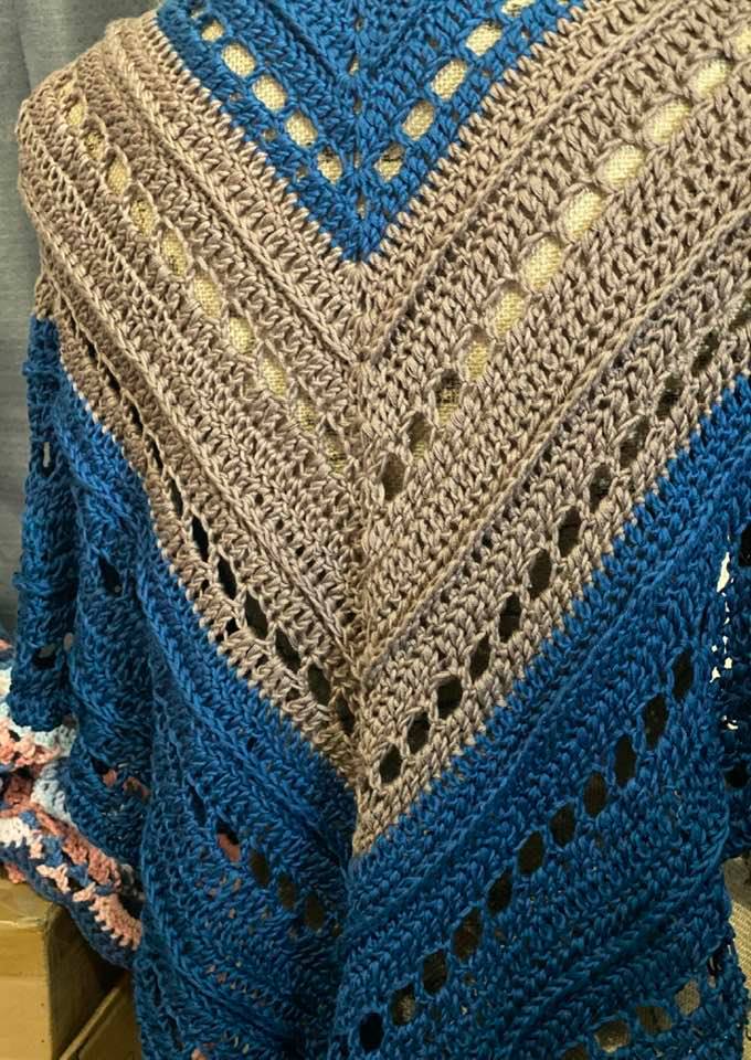 Summer Crochet Shawl Pattern