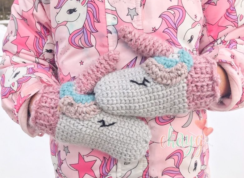 Crochet Patterns for Child Fingerless Gloves