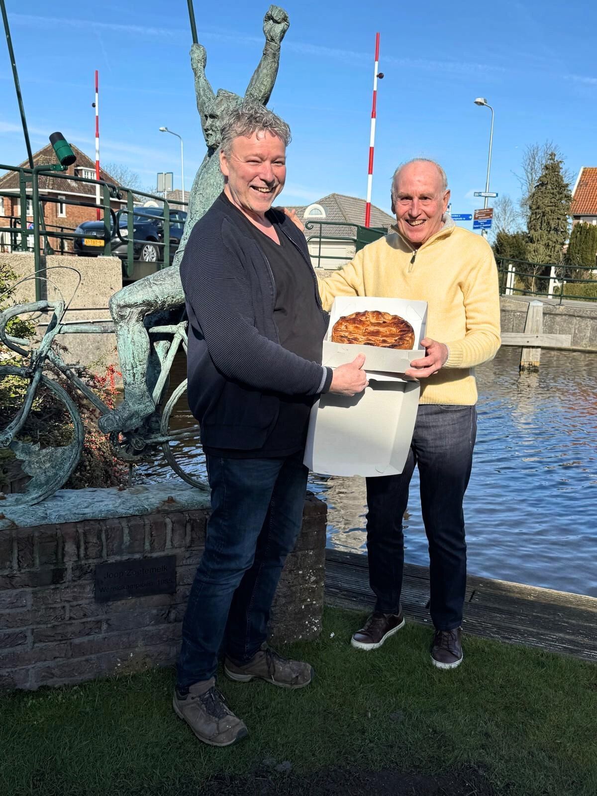 Joop Zoetemelk Frank Noordover Paerdeburgh Appeltaart