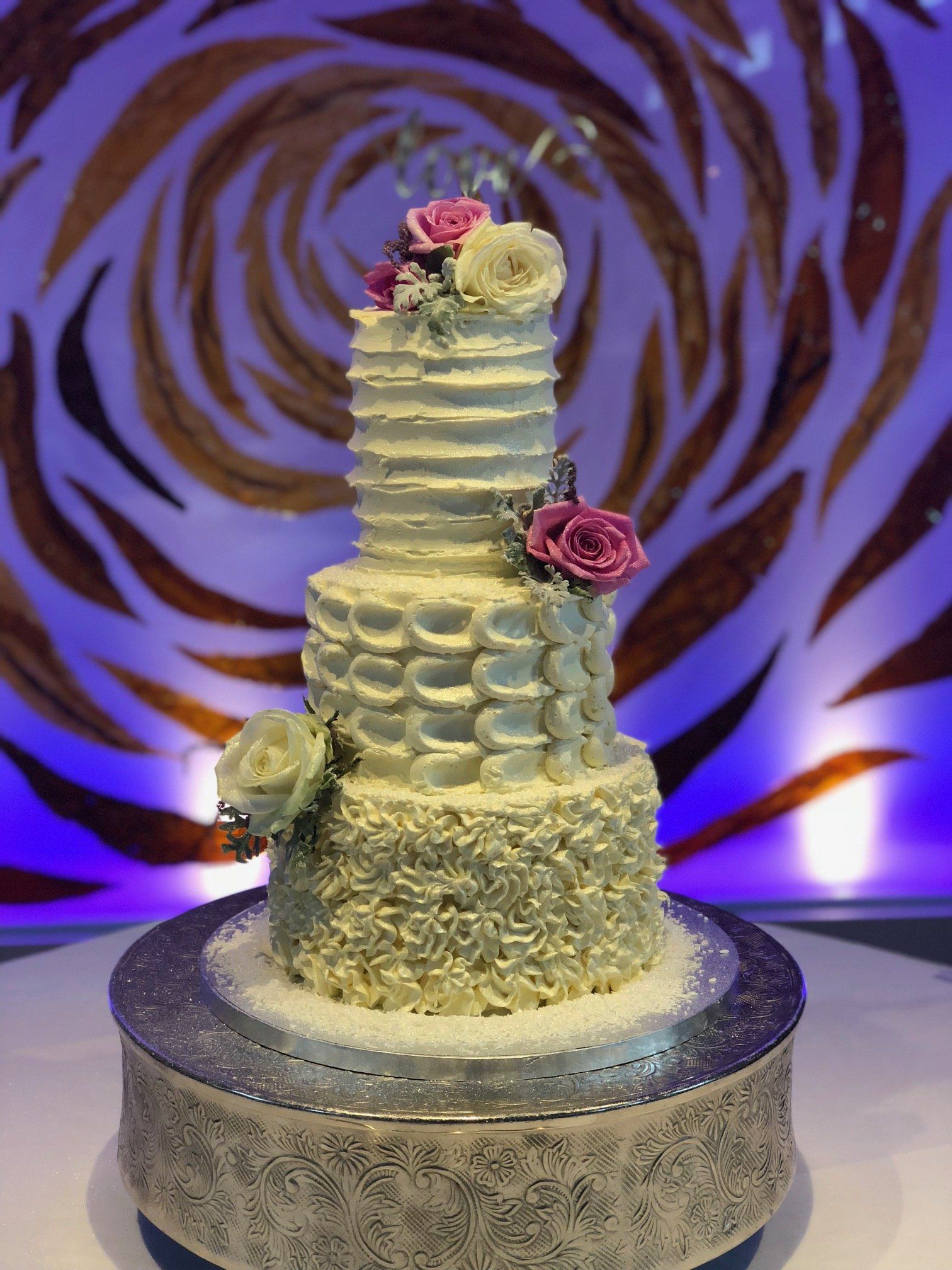 Buttercream Wedding Cake