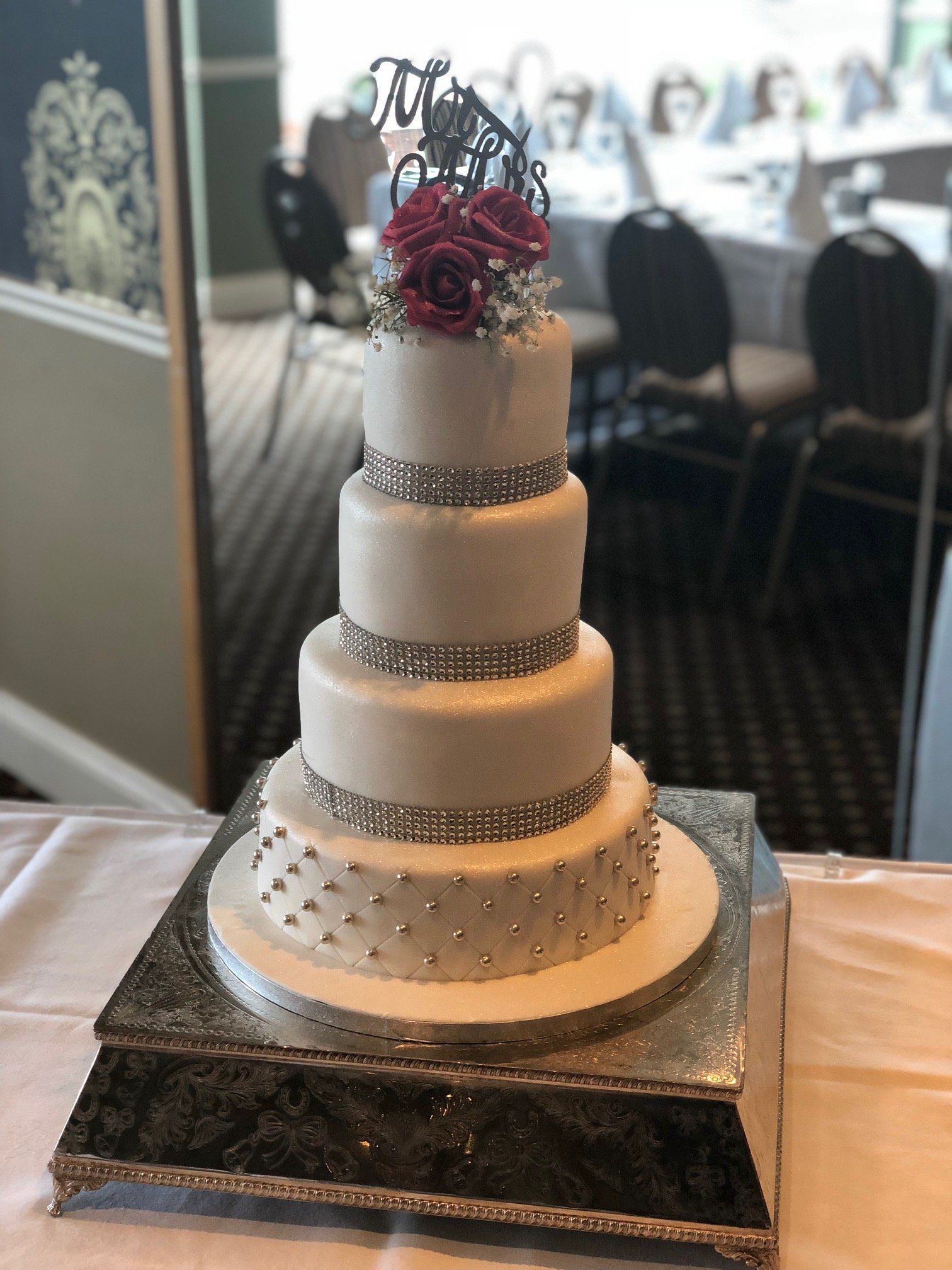 4 tier Wedding Cake