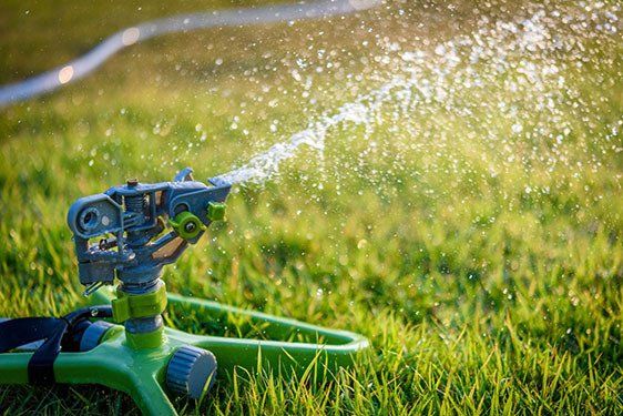 Lawn Sprinklers — Lynams Landscapes In Jensen QLD