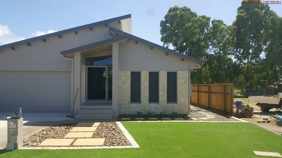 House — Lynams Landscapes Pty Ltd in Jensen, QLD