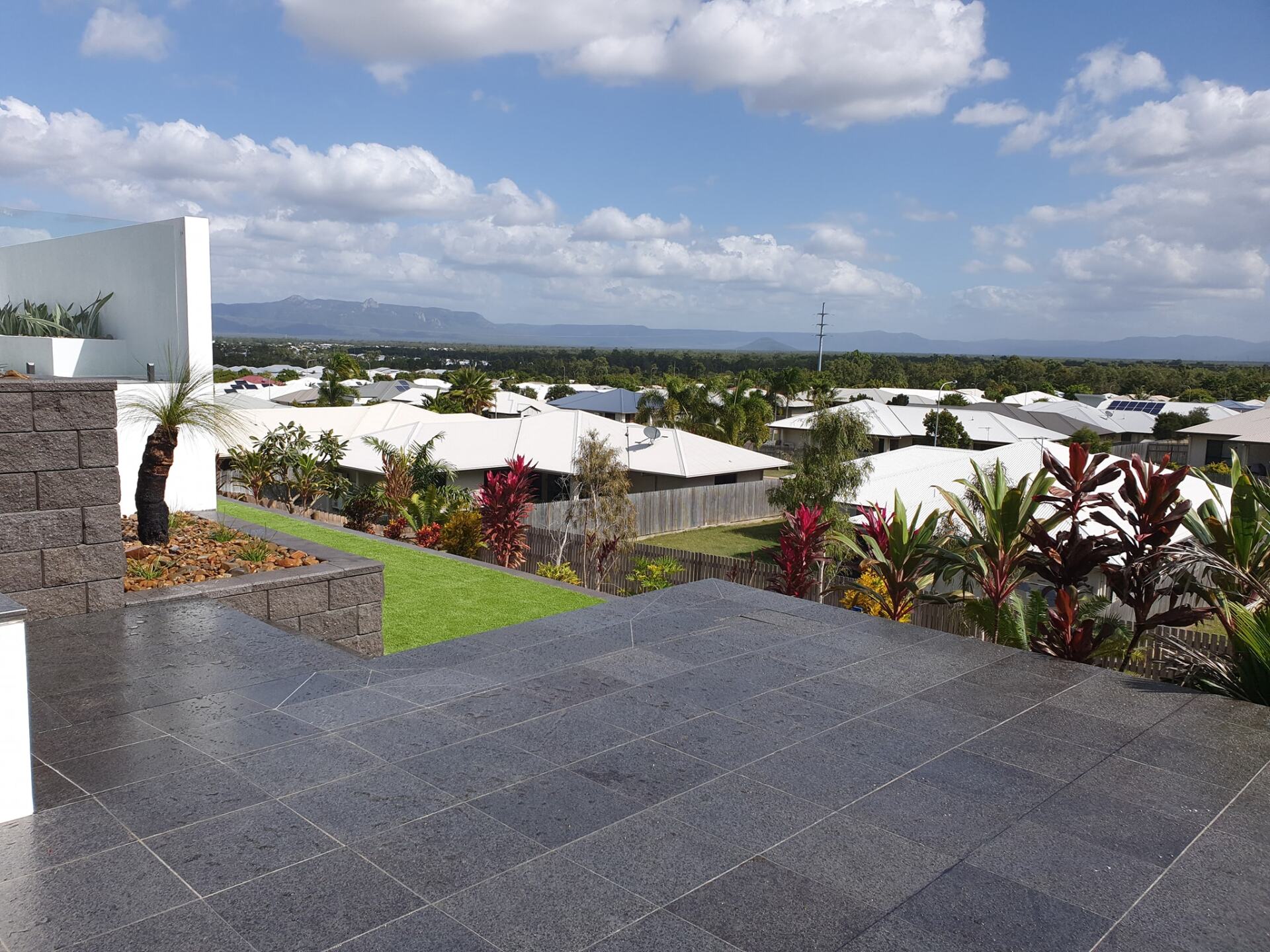 Concreting — Lynams Landscapes Pty Ltd in Jensen, QLD