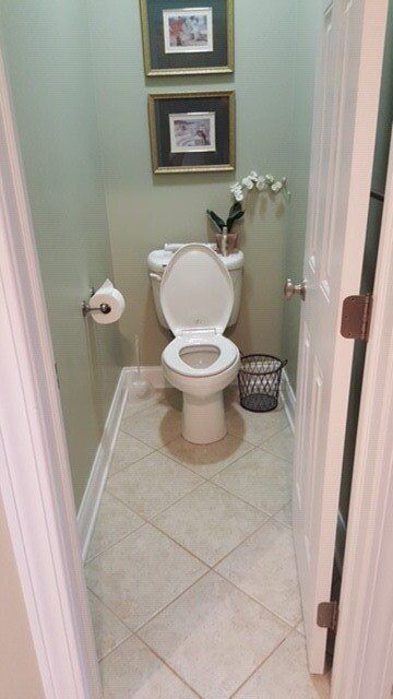Bathroom with Only a Toilet — Greensburg, PA — Ruggiero Kitchen, Bath & Flooring Design Studio