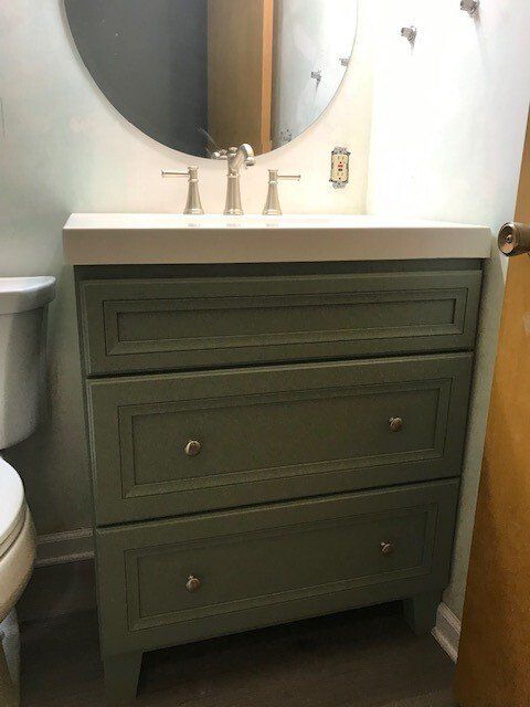 Cabinet with a Sink — Greensburg, PA — Ruggiero Kitchen, Bath & Flooring Design Studio