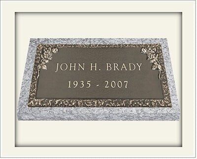 Petite Rose of John Brady — Headstones in Media, PA