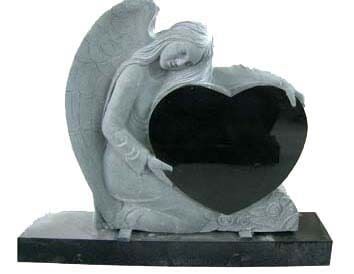 Hearts Shape with Angel — Monument in Media, PA