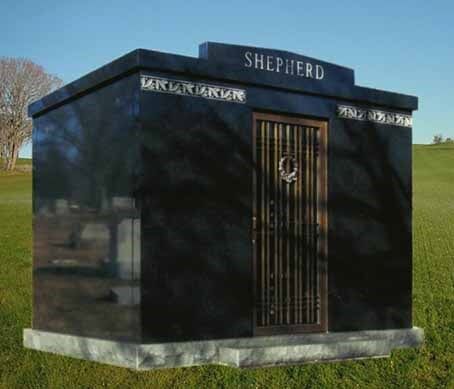 Black Covered Grave — Custom Monument in Media, PA