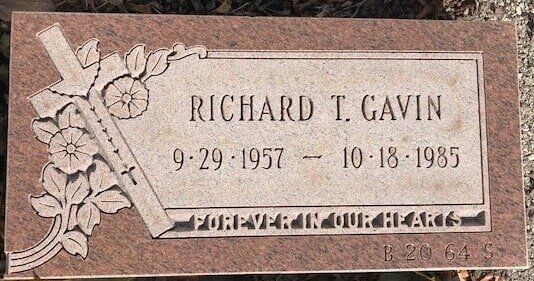 Richard T. Gavin Memorials — Grave Markers in Media, PA
