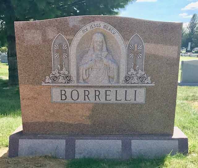 Borrelli Memorial — Custom Monuments in Media, PA