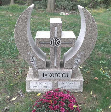 Jakofcich Memorial — Custom Monuments in Media, PA