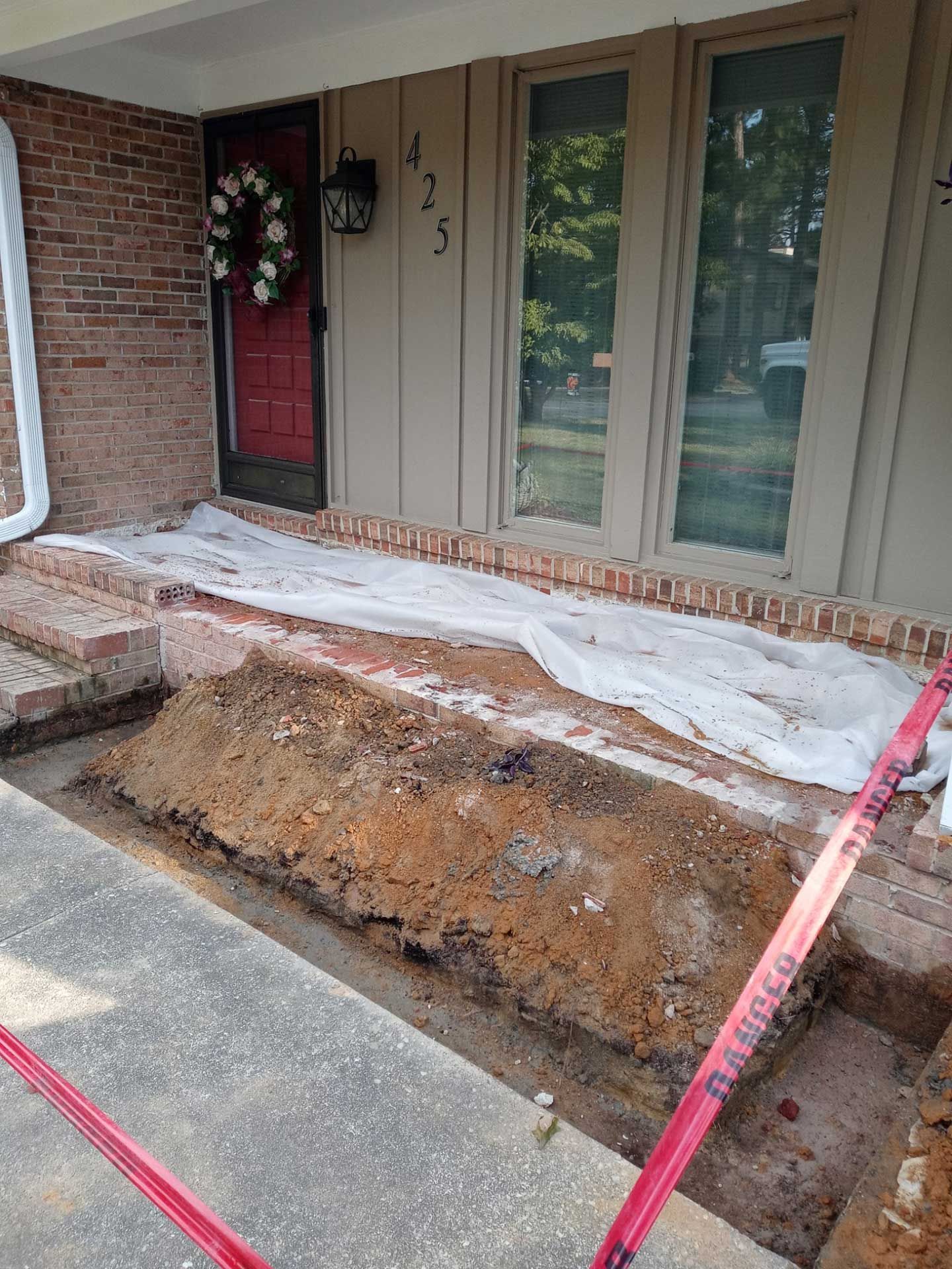 porch installation 1