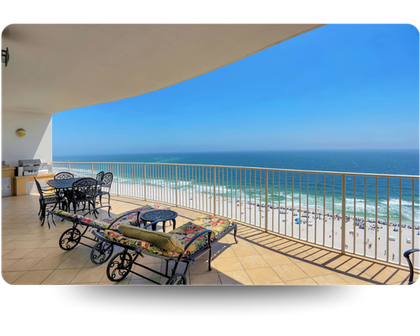 beach balcony view 