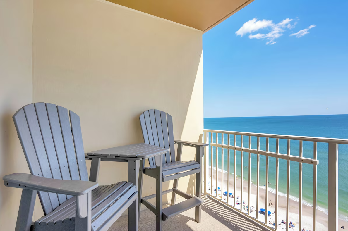 Beach balcony 