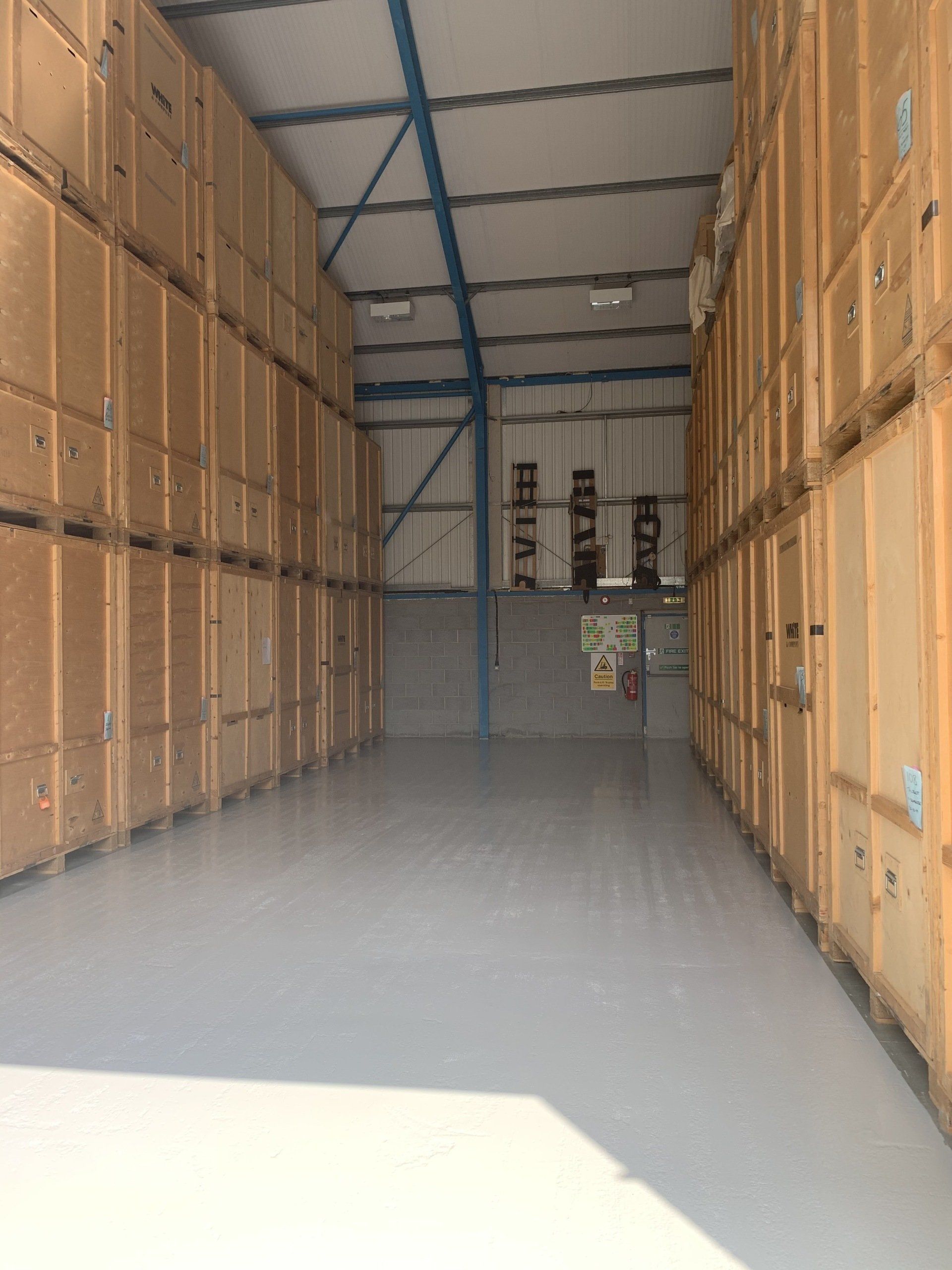 An image of storage on the Isle of Wight by Laceys Removals