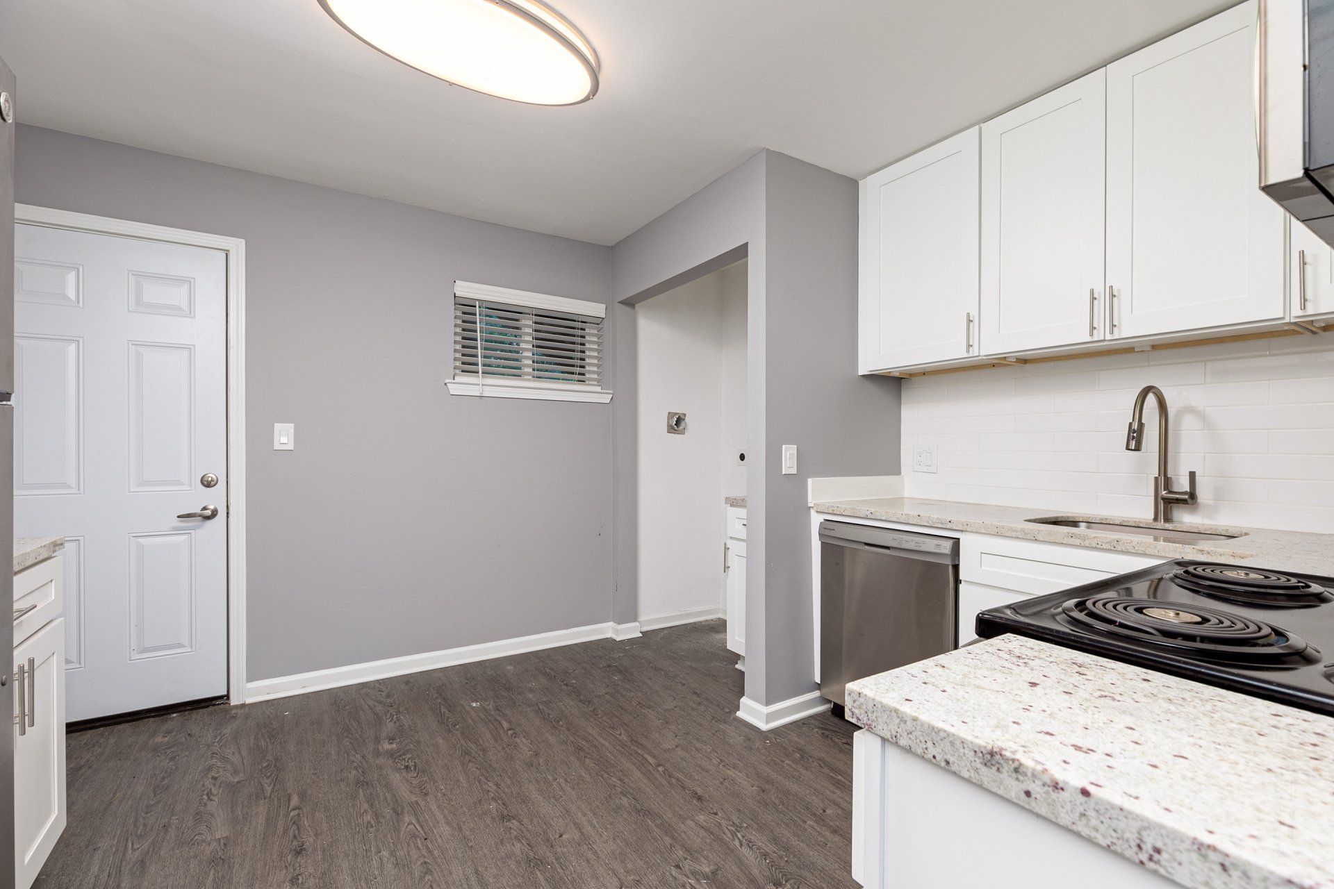 Gardens at Park West Kitchen Hallway