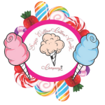 Sugar Willow Cotton Candy Co with Cartoon cotton candy with circle of candy