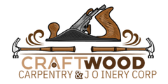 a logo for craftwood carpentry and joinery corp