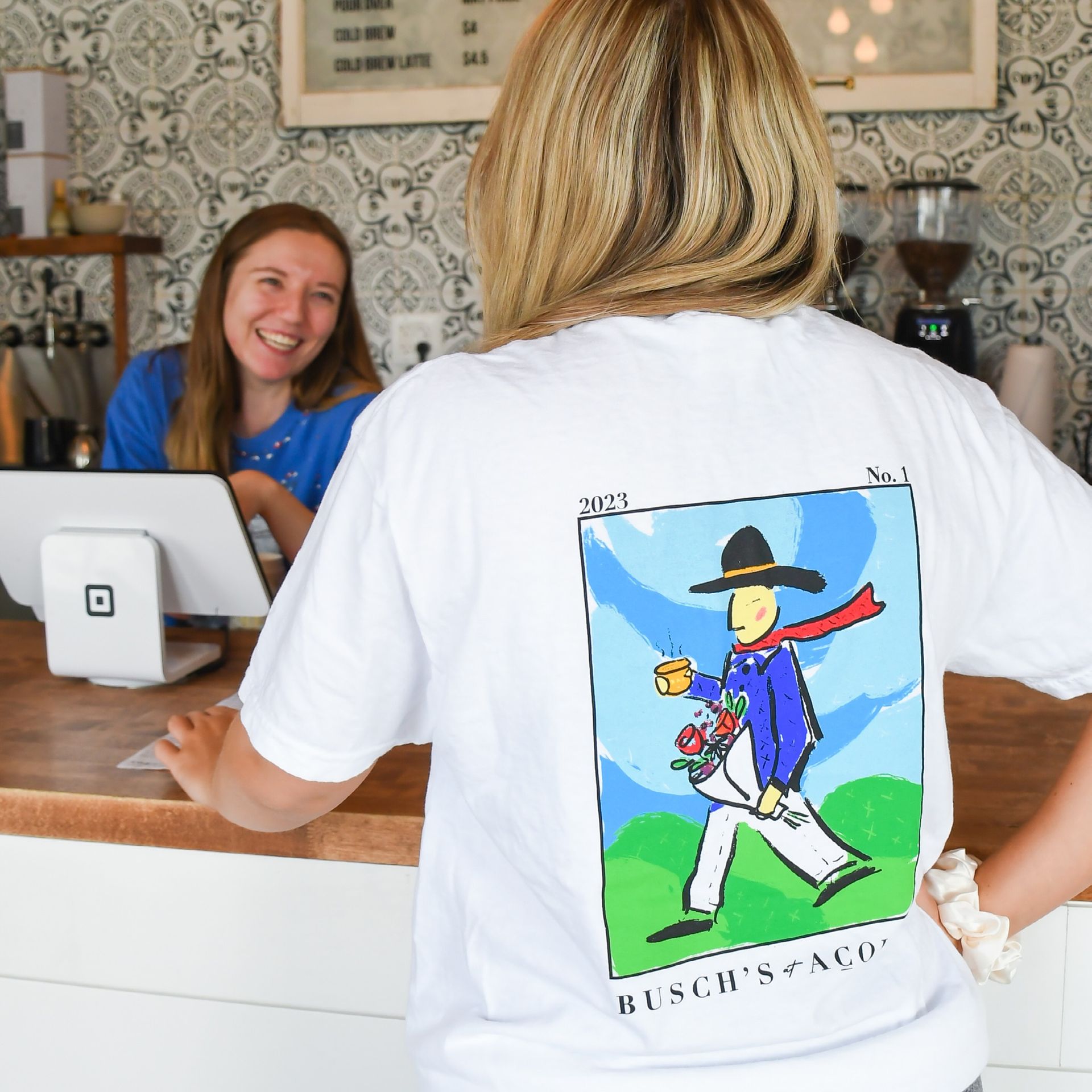 Drink Coffee & Smell the Flowers T-shirt