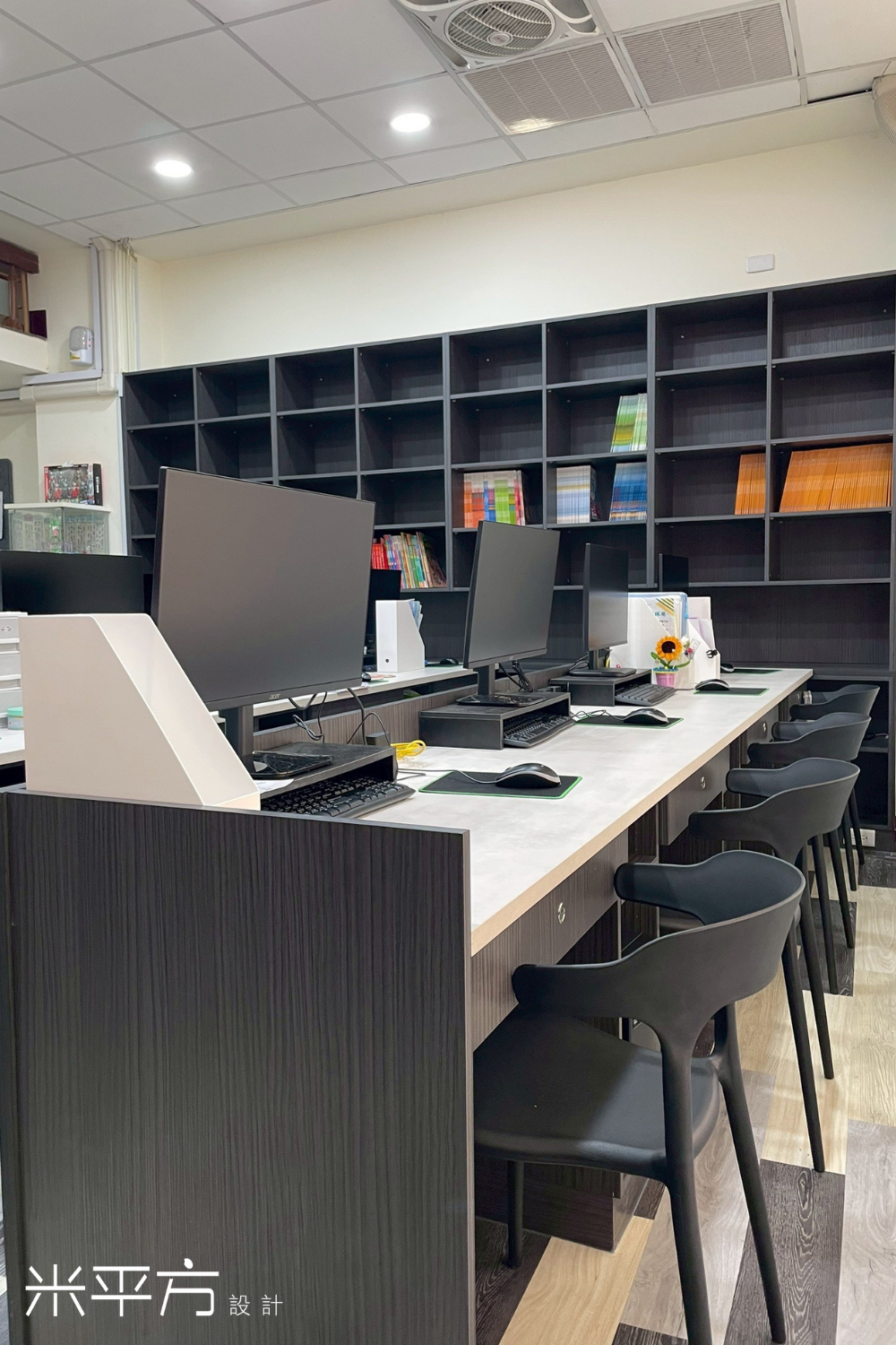 菲比英文 Phoebe English - 仁德示範校｜補習班裝潢｜辦公空間設計｜米平方空間設計 - 台南店面設計 / 台南商業空間設計