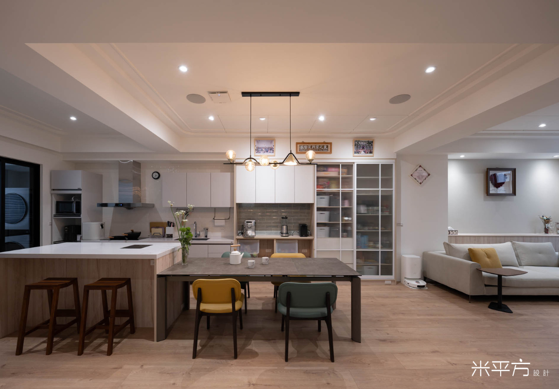 台南市 自地自建 x 客廳系列 - 米平方空間設計 - 台南室內設計 / 台南老屋翻新 / 台南豪宅設計 / 台南自地自建