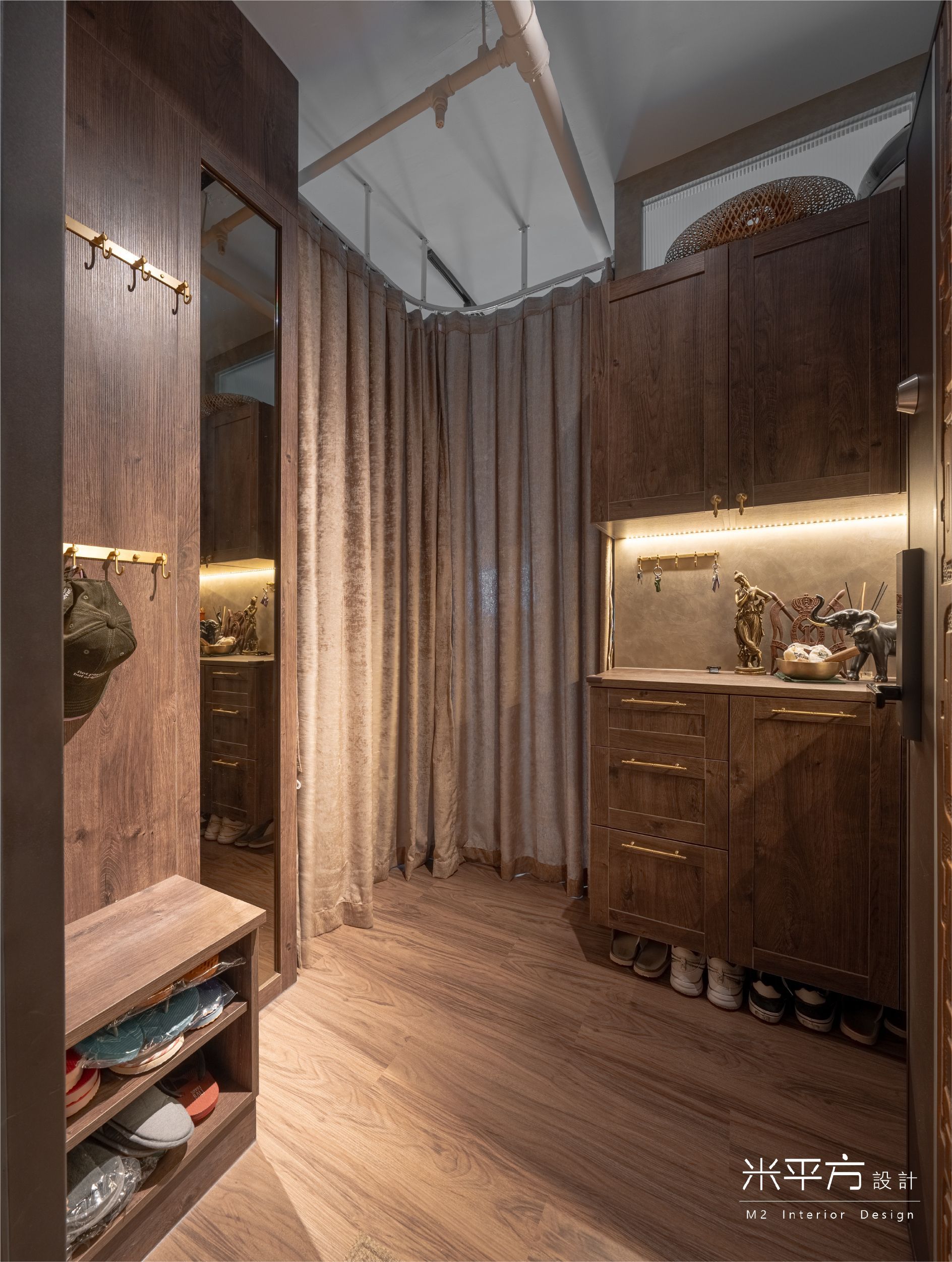 台南市 和宜仁和｜開放式空間設計｜藝術塗料 / 藝術漆 / 特殊漆｜系統櫃｜米平方空間設計 - 台南室內設計 / 台南老屋翻新