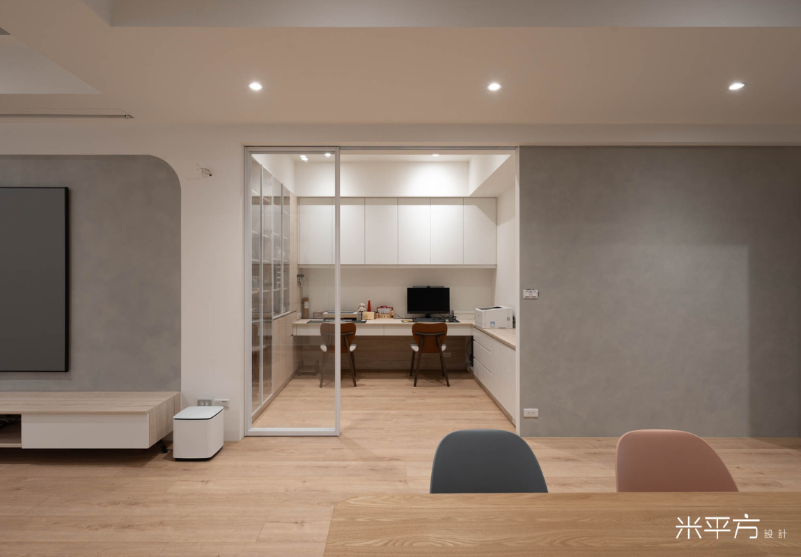 台南市 自地自建｜豪宅設計｜開放式客餐廚｜米平方空間設計 - 台南室內設計 / 台南老屋翻新 / 台南豪宅設計 / 台南自地自建