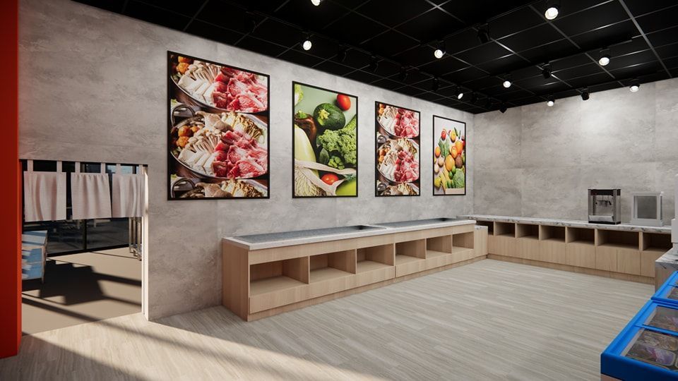 一個圓鍋｜米平方空間設計 - 台南店面設計 / 台南商業空間設計 / 台南餐廳設計 / 火鍋店裝潢