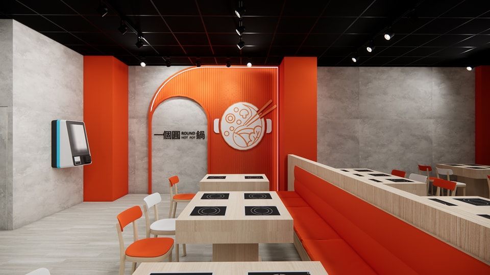 一個圓鍋 - 台南店面設計︱台南商業空間設計︱台南商空設計︱台南餐廳設計︱餐廳裝潢