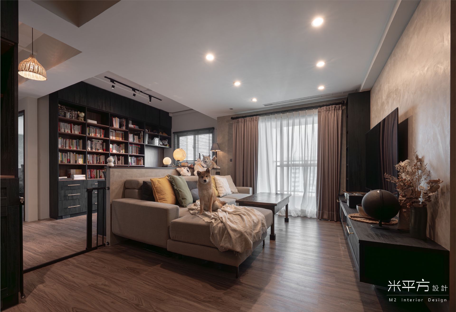 台南市 和宜仁和|開放式空間設計|藝術塗料 / 藝術漆 / 特殊漆|系統櫃|米平方空間設計 - 台南室內設計 / 台南老屋翻新