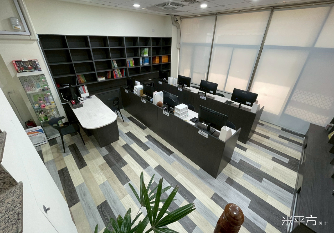 菲比英文 Phoebe English - 仁德示範校｜補習班裝潢｜辦公空間設計｜米平方空間設計 - 台南商業空間設計
