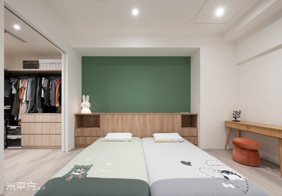台南市 自地自建｜豪宅設計｜臥室設計｜米平方空間設計 - 台南室內設計 / 台南老屋翻新 / 台南豪宅設計 / 台南自地自建
