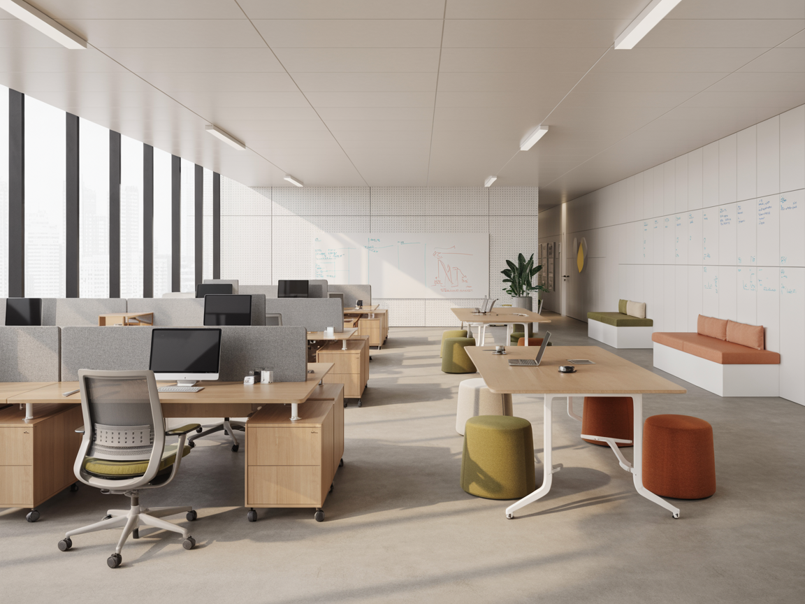 辦公室裝潢 - 5大設計策略，打造讓同事愛上班、效率翻倍的理想辦公空間