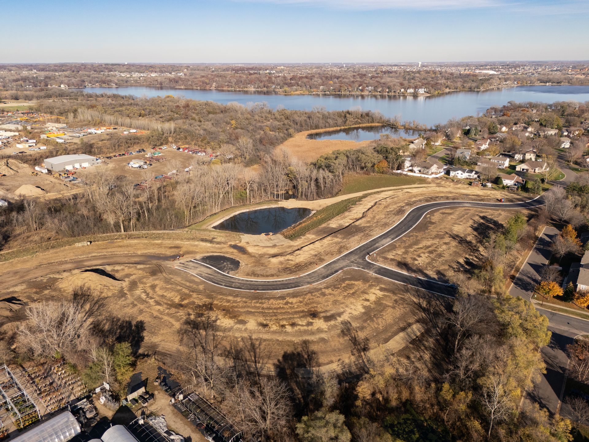 antlers ridge An aerial view of a residential area with lots of houses and trees