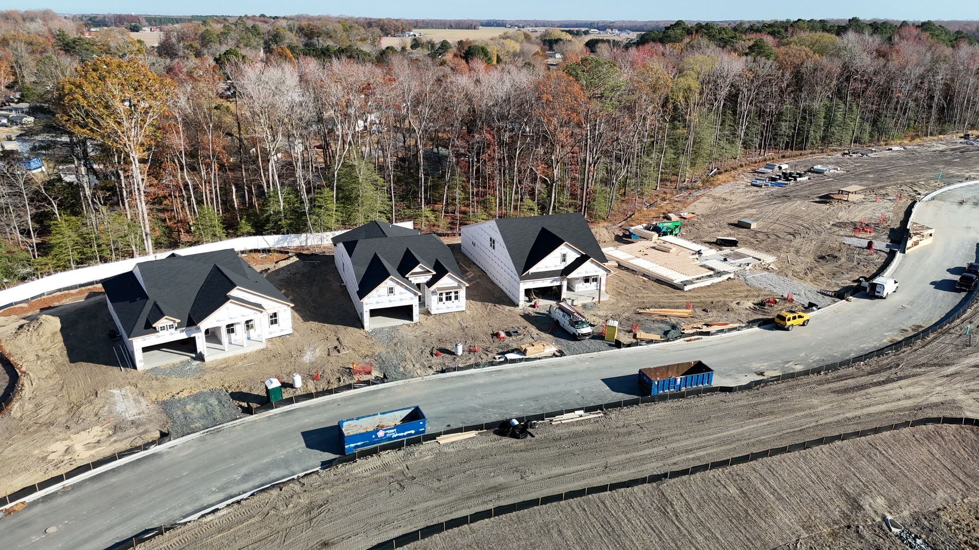 A map of a residential development called monarch glen