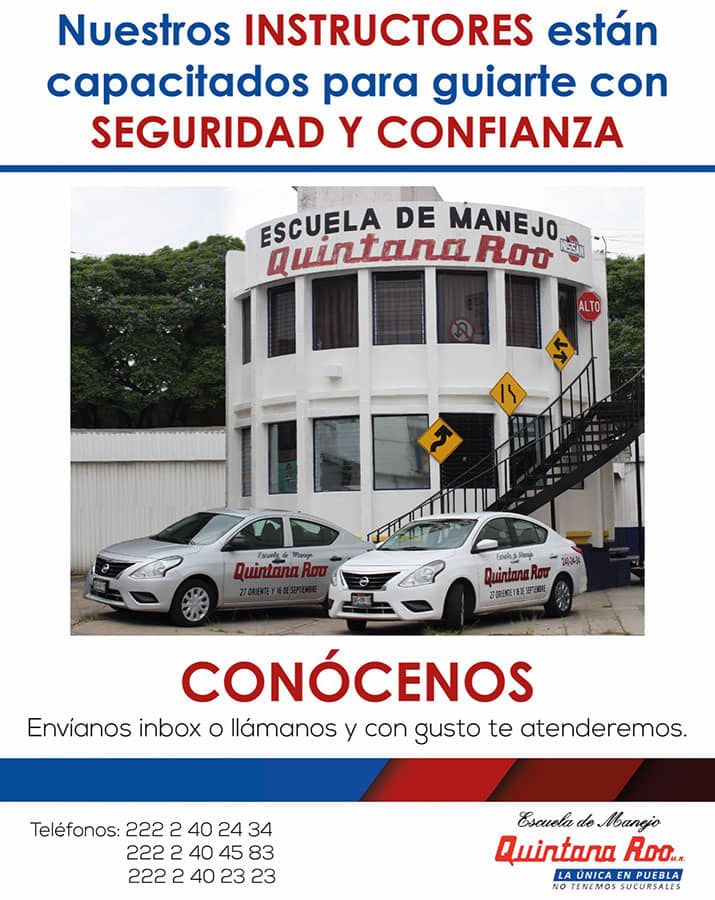 ESCUELA DE MANEJO QUINTANA ROO