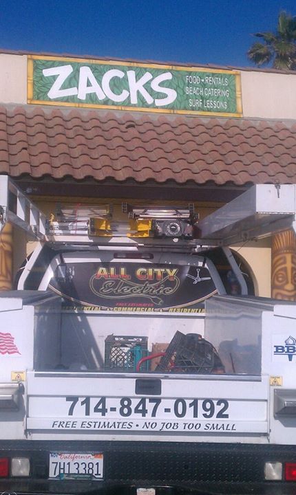 All City Electric Service Car — electrical repairs in Huntington Beach, CA