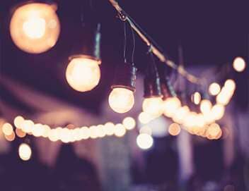 Lights decoration Event Festival outdoor Vintage tone — remodel and renovation in Huntington Beach, CA