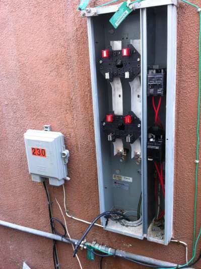 panel rebuild — electrical repairs in Huntington Beach, CA