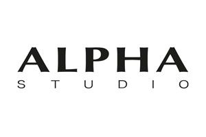 alpha studio, logo