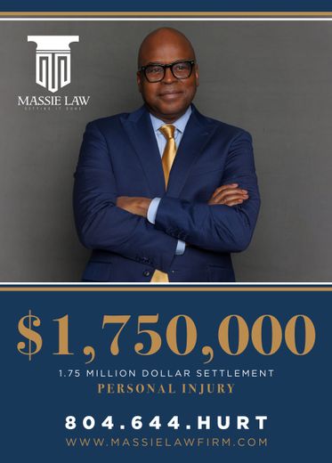 1.75 Million Dollar Settlement - Richmond, VA - The Massie Law Firm