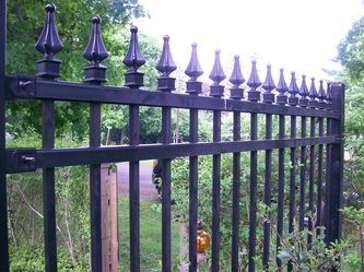 A Modern Black Fence – Pittsfield, MA - New England Fence