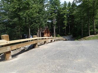 A Wooden Fence on a Road – Pittsfield, MA - New England Fence