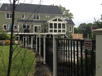 A Large House With a Fence – Pittsfield, MA - New England Fence