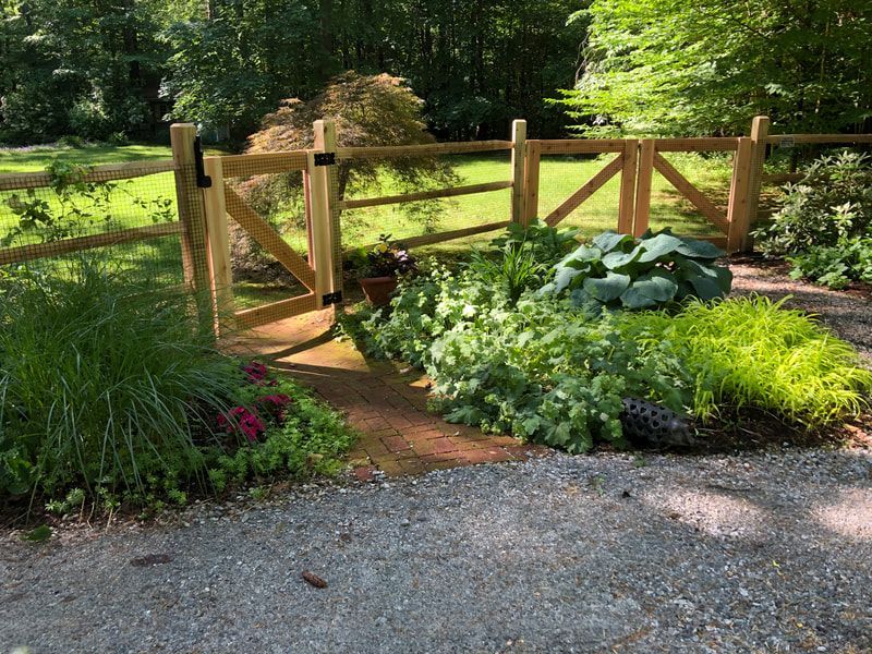A Simple Garden Fence – Pittsfield, MA - New England Fence