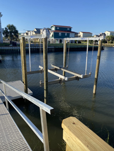 Boat Lift Installation Ocean Isle Beach, NC